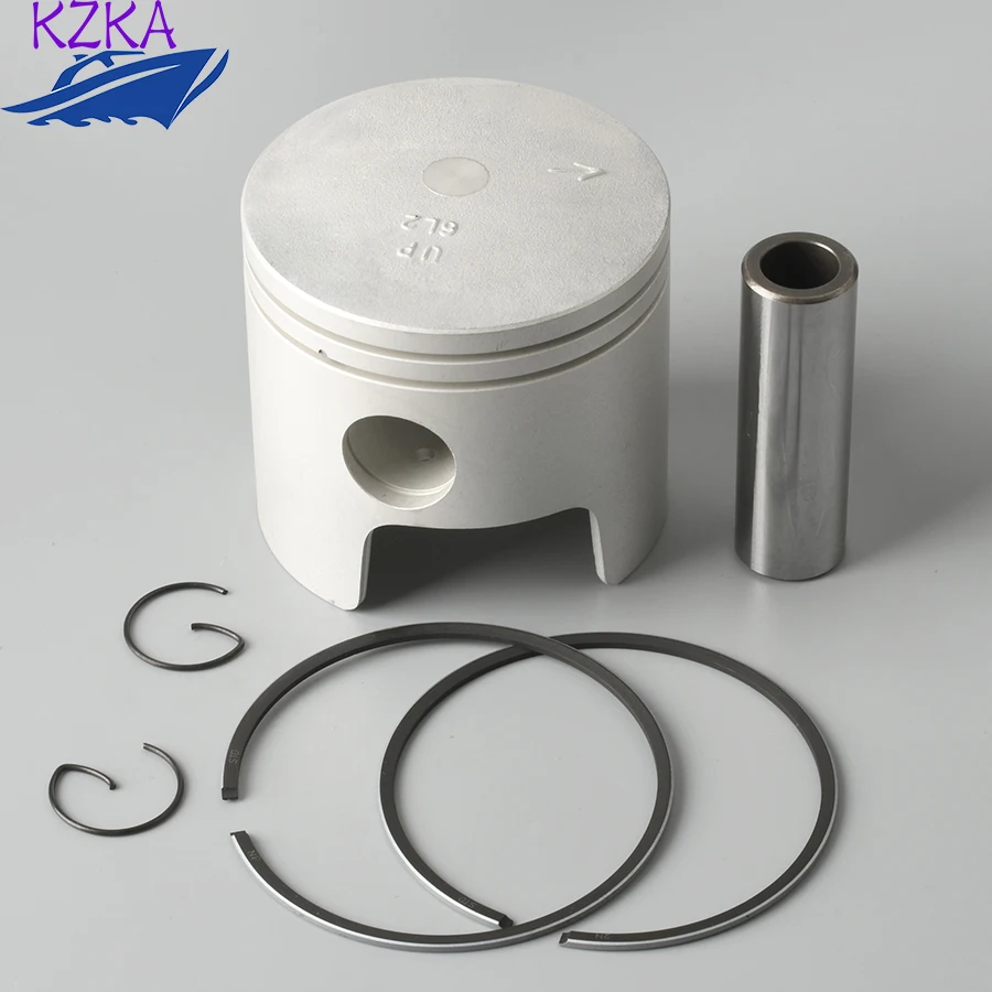 6L2-11631-00-97 OUTBOARD PISTON STD and Piston Ring 6L2-11610 For Yamaha Outboard  Motor 20HP 25HP Bore 2.638