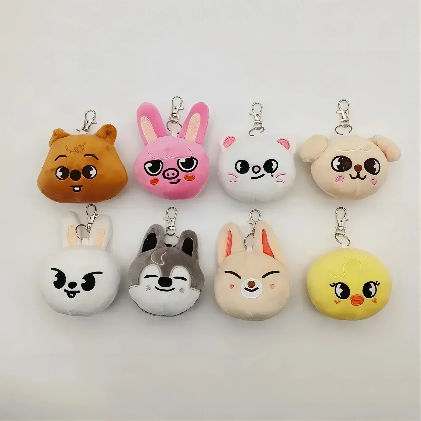 Skzoo Kpop Cartoon Stuffed Animal Plushies Stray Kid Dwaekki Plush Doll Toys Kawaii JYP Adults KZ Fans Keychain Pendant Kid Gift