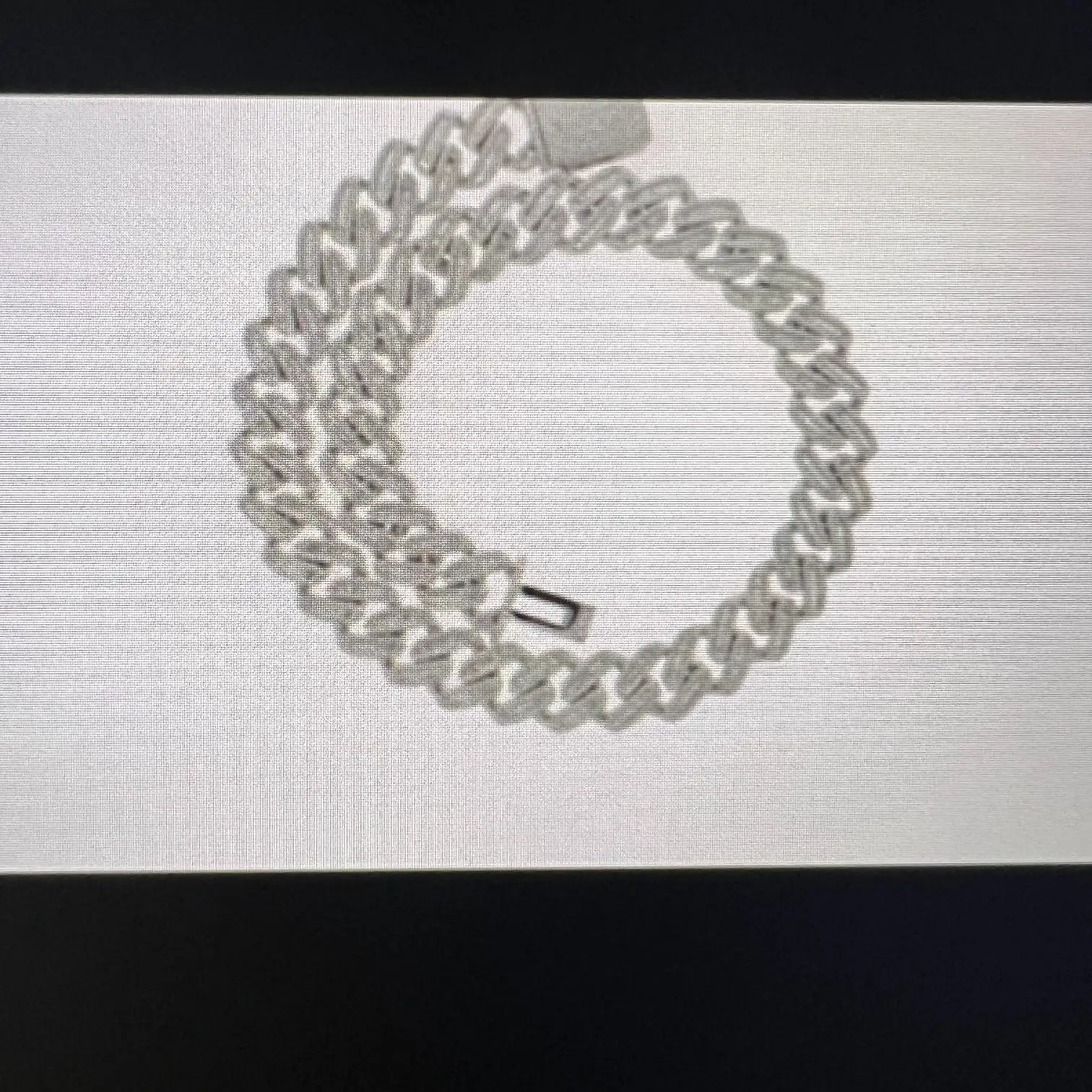 Hip Men's Hop Iced Out Moissanite Link Chain Necklace 925 Silver Rhodium Plated Baguette Cut Channel Setting Everyday Wear..