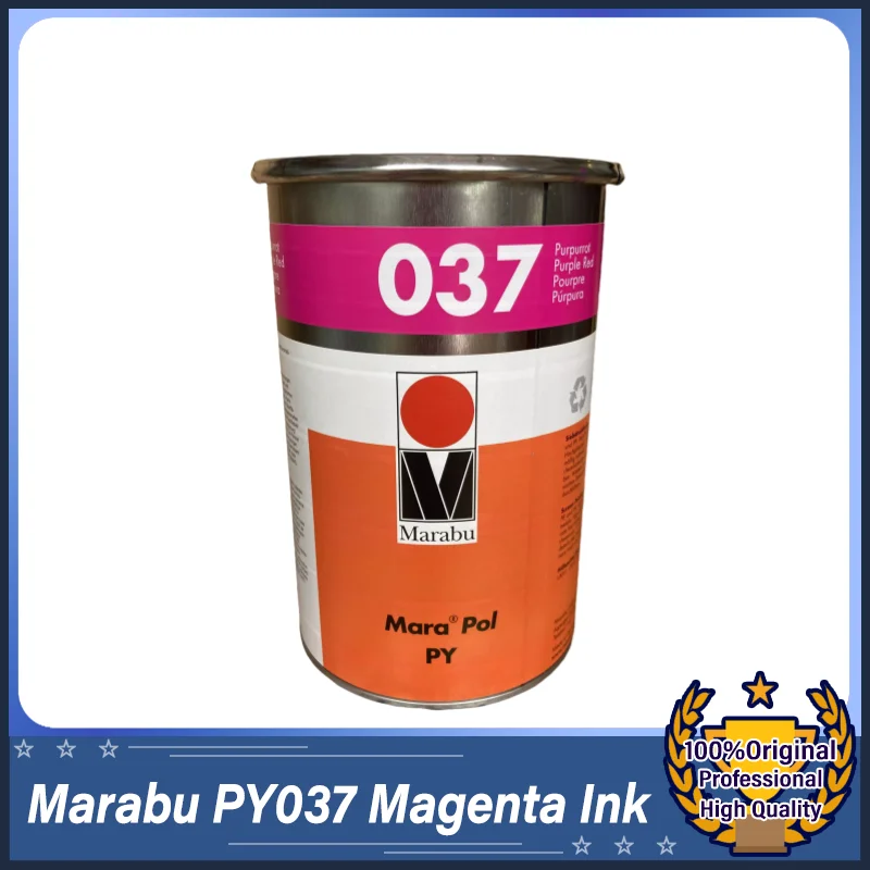 Marabu PY037 Purple red Ink – Premium Screen and Pad Printing Ink for High-End Applications