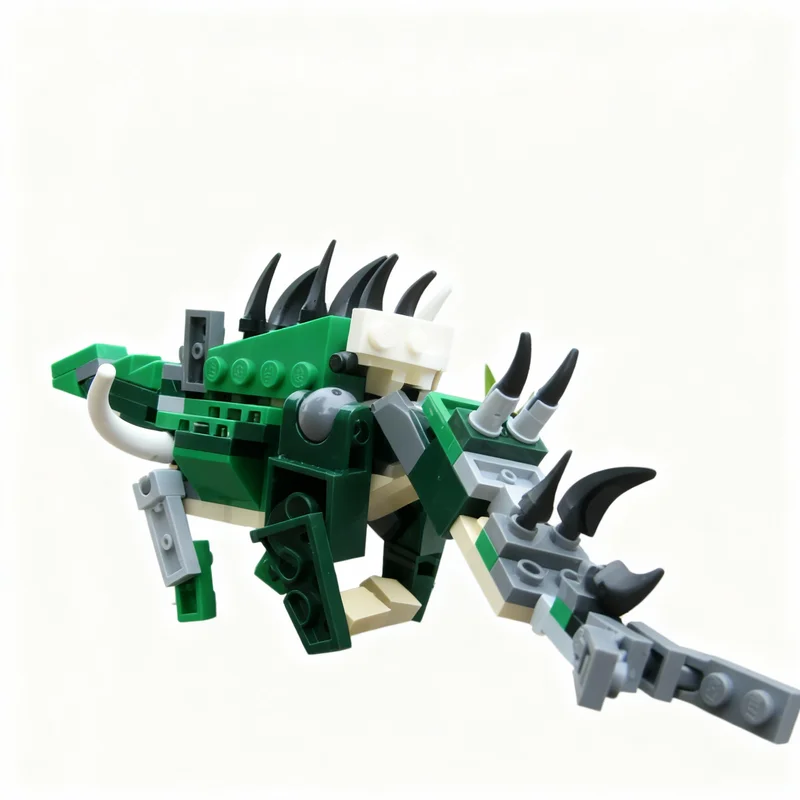 105 Piezas MOC Creator 3 1 Kentrosaurus Aethiopicus, Modelo a Escala, Bloques de Construcción, Juguete de Arquitectura, Regalos de Navidad, Educación para Niños