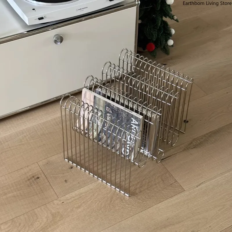 Nordic Metal - Medieval Magazine Racks Folding - Modern Magazine Racks Simplicity Nice Office Furniture Das Magazin ZY40ZZJ