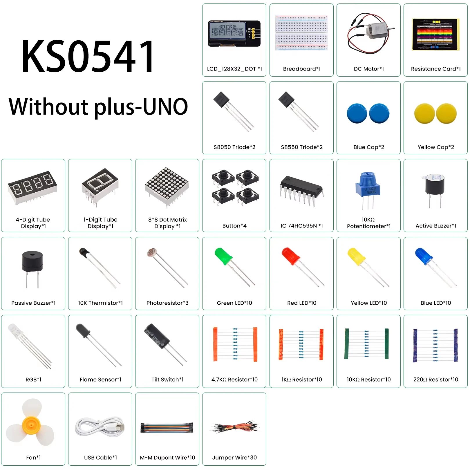 Keyestudio Basic Starter Kit For Arduino Support Seratch &Arduino Programming STEM Education Electronic Kit+20 Project DIY Code