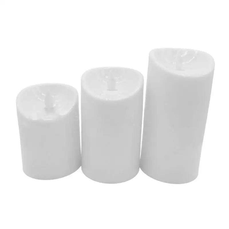 

LED Light Candles Battery Powered Romantic Candle Light Realistic Fake Candles 3pcs Electric LED Candles For Bedroom Parties