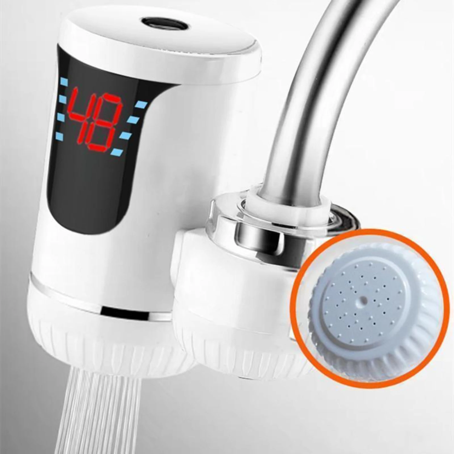 Kitchen Appliance Instant Tankless  Water Faucet Kitchen Instant Heating Tap Water Heating Instantaneous Water Heater