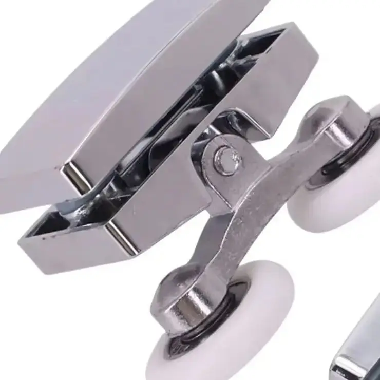 

8PCS Twin Shower Screen Door Rollers/Runners/Wheel Top And Bottom 23mm Replacement Bathroom Sliding Glass Door Accessories