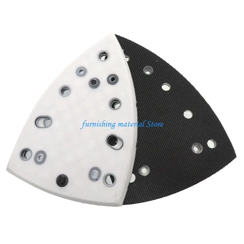 Y5GD 三角フックとループ サンディング ディスク 4 ネイル 7 穴 研磨ディスク 便利な交換プレート 400-REQ に適合