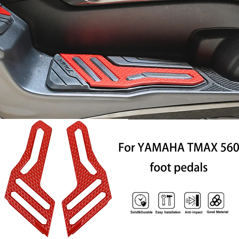 

MTKRACING for YAMAHA TMAX 560 2022-2024 Motorcycle modification with anti slip pedals foot pedals