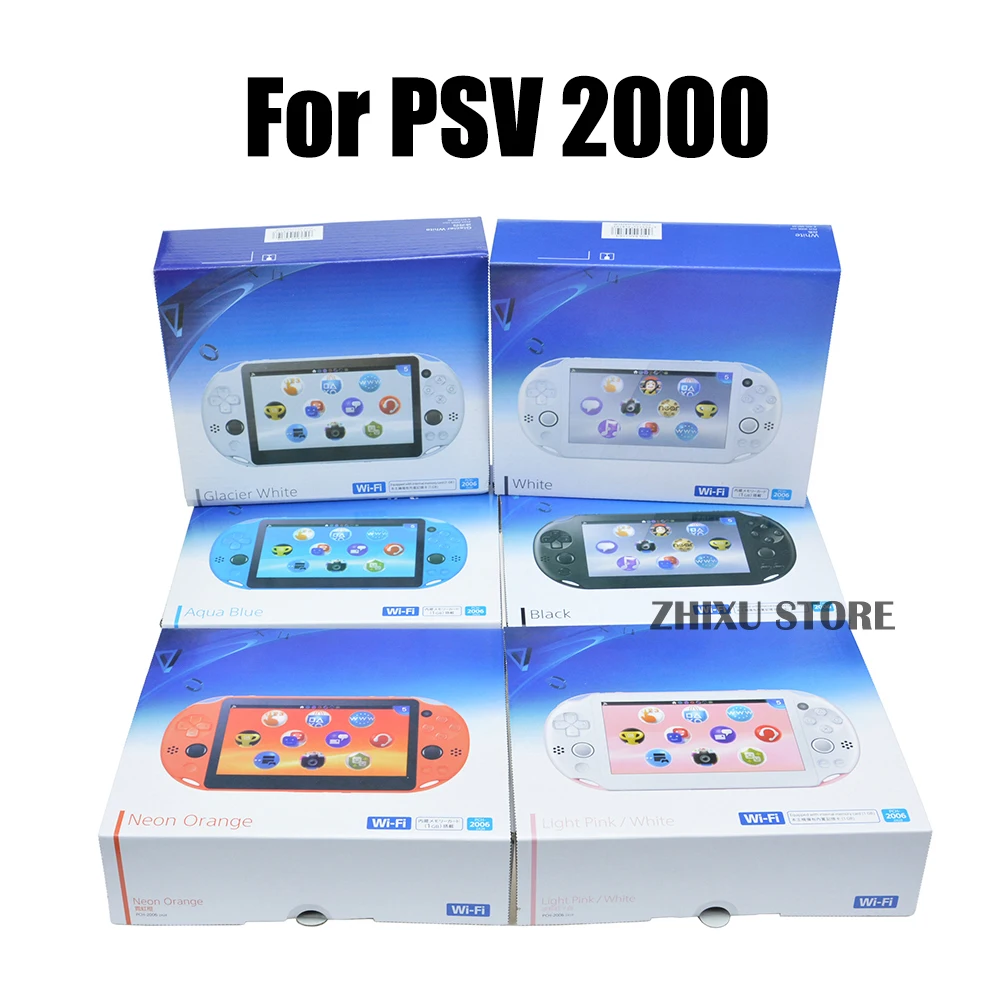 ZUIDID-Freins de boîte d'emballage neufs pour PSV 2000, console de jeu PSV2000, emballage pour PSVITA 2000 1000, 1 jeu, haute qualité
