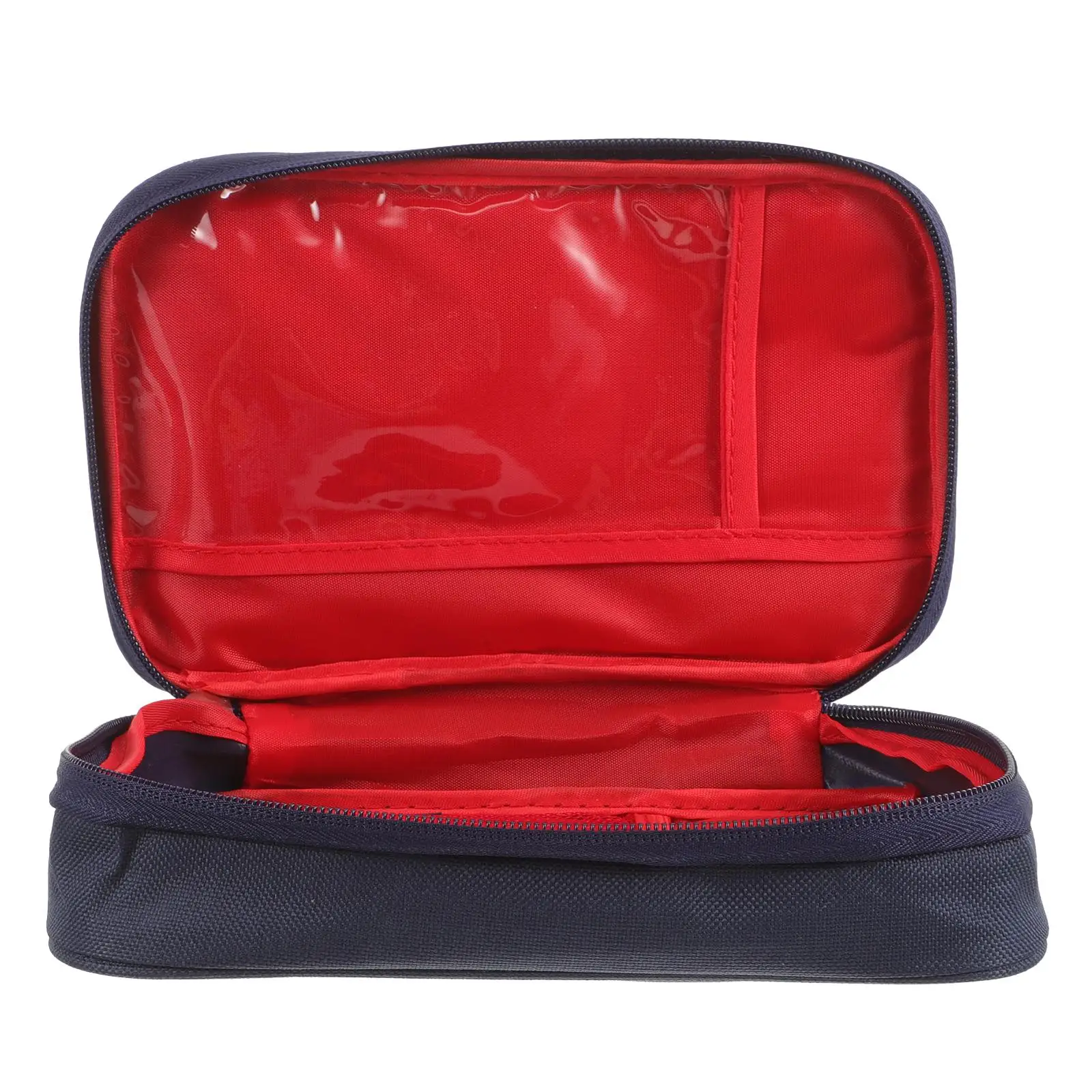 Portable First Aid Large Red Oxford Cloth Medicine Bag Travel Supplies Case Mini Household Outdoor Emergency Storage