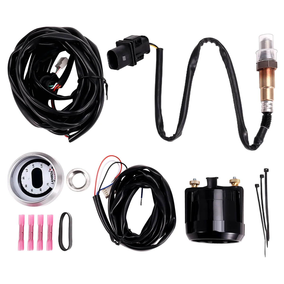 Air/Fuel Uego Gauge Kit 30-4110 UEGO Wideband O2 Air Fuel Ratio Gauge AFR 52mm with 4.9 Sensor