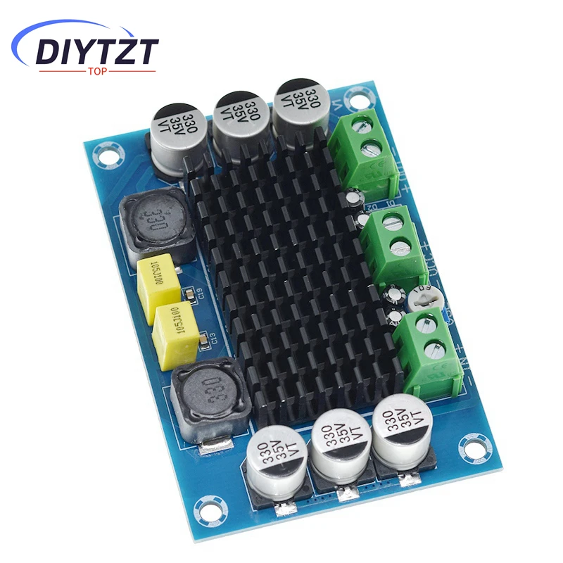 DIYTZT XH-M542 TPA3116 D2 Digital Power Amplifier Board 100W High Power Mono Audio Amplifier Module
