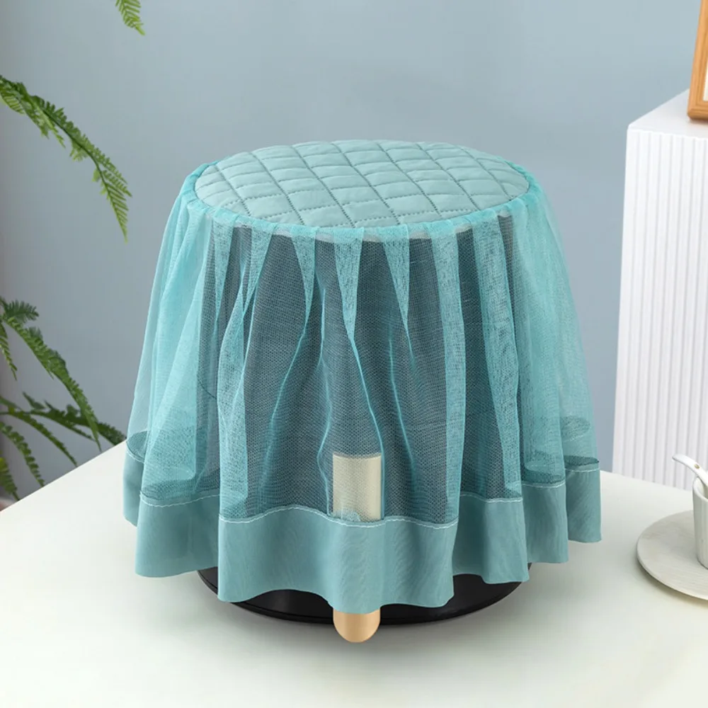 

Fashion Lace Air Fryer Dust Cover Round Pastoral Style Cooker Protector Rice Cooker Cover Air Fryer