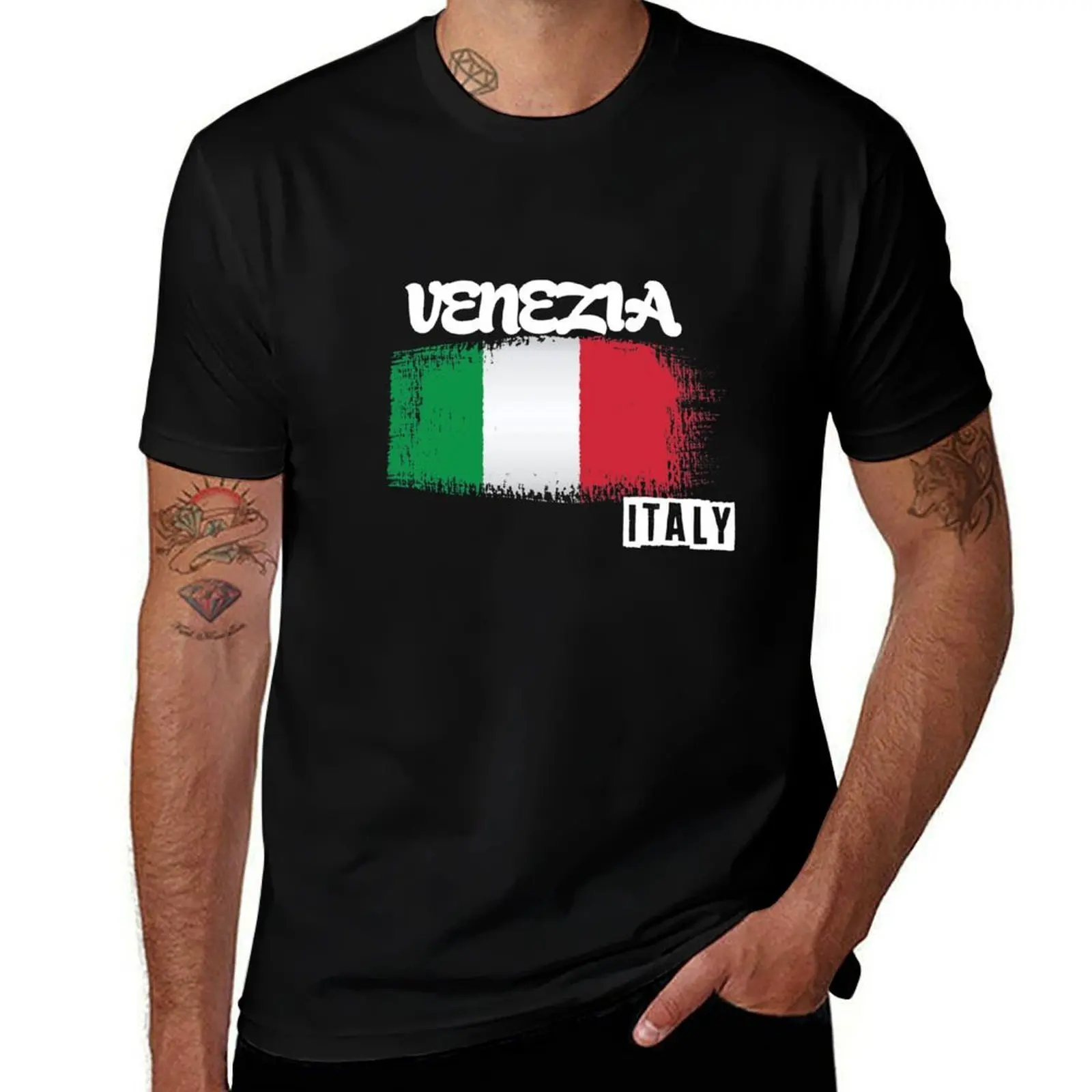 venezia home T-Shirt Daily Wear Plain Short Sleeve Shirt T-Shirt