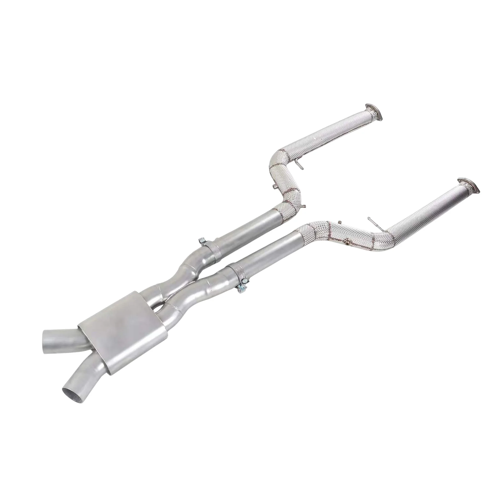 

YT OEM 304 Stainless Steel Performance Racing Exhaust Pipes Equal Length Mid Pipe forX3M X4M F97 F98 3.0T Cars