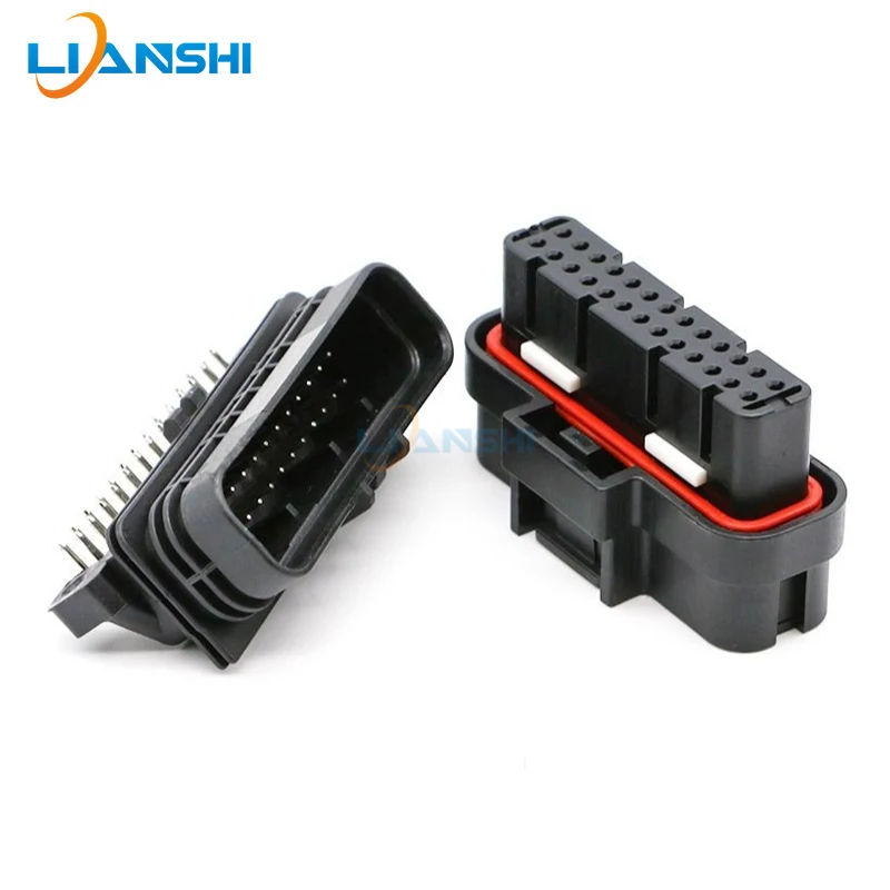 

1473712-1 26-hole 7-slot AMP automotive connector waterproof wiring harness modification plug 6473711-1