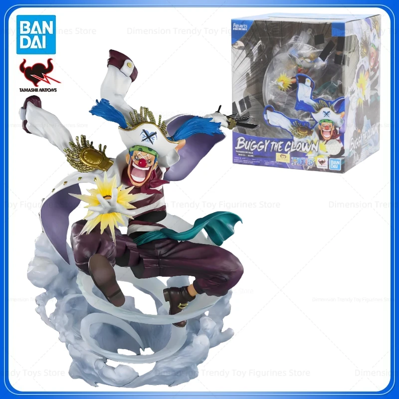 En Stock Bandai Original Figuarts Zero Marineford Anime One Piece Buggy el payaso figura de acción modelo juguete para regalo DT