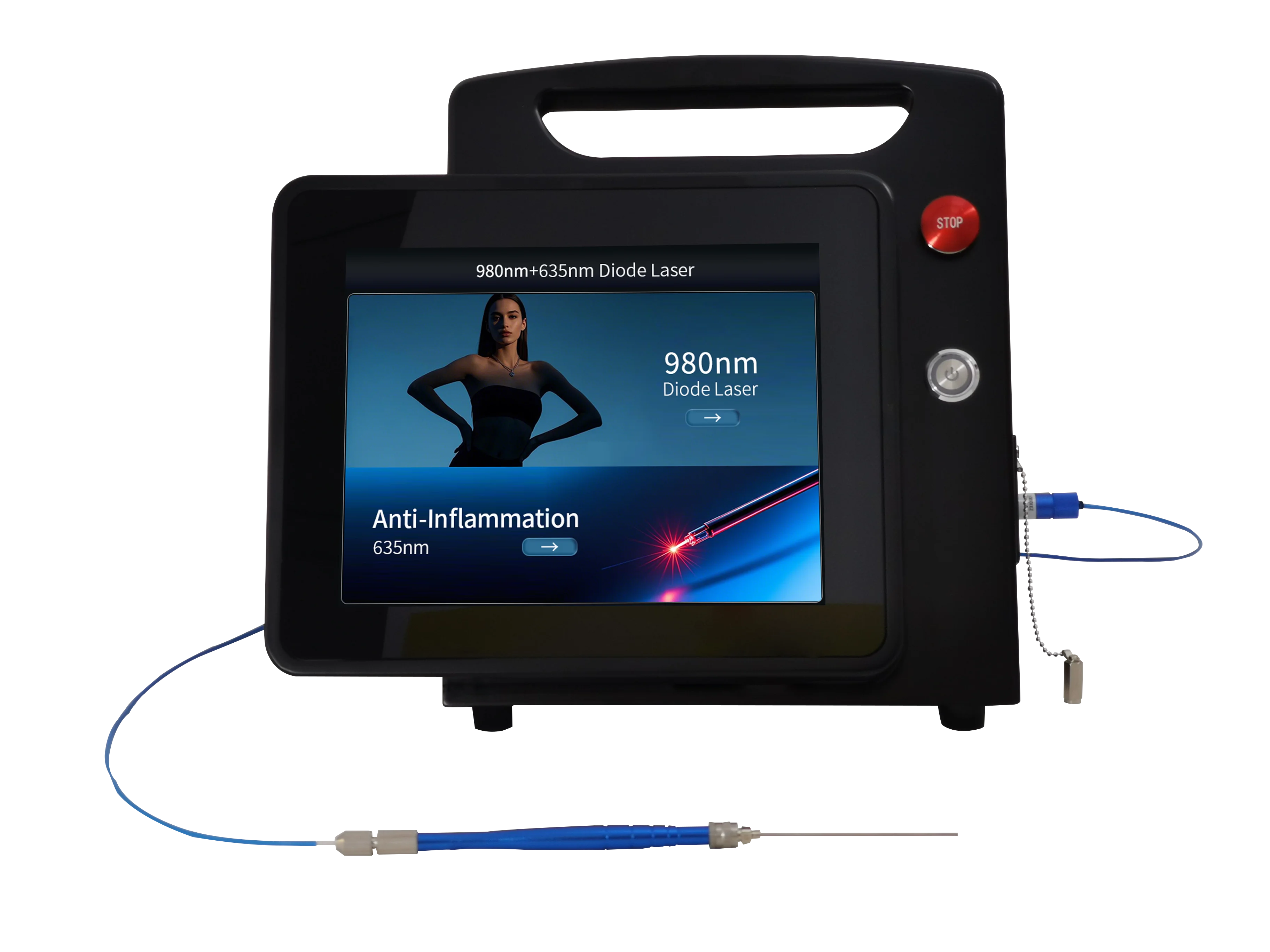 Liposuction Dissolv Fat Endolifting Laser Machine 980 1470nm Laser Microaire Liposuction Surgical Liposuction Endolaser Machine