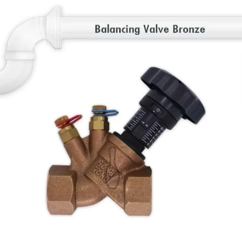Water Pump Control Bronze Hydraulic Balancing Valve