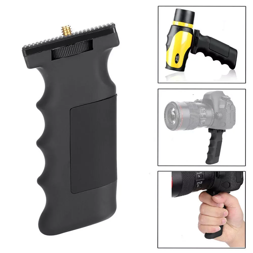 Wide Platform Pistol Grip Camera Handle with 1/4