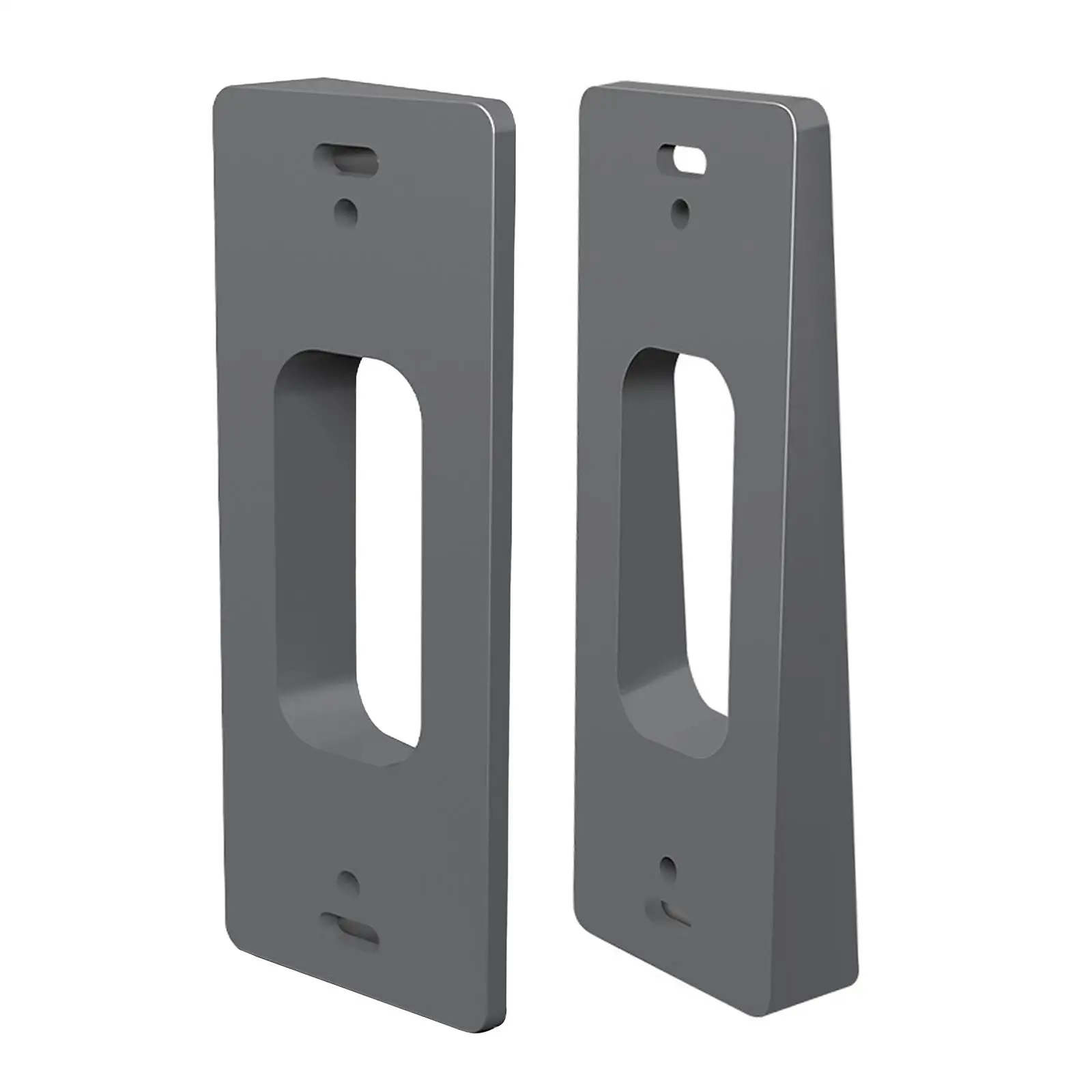 Video Doorbell Door Mount Disassemble Wedge Adapter Holder Adjustable Angle Cover Holder for Houses Room Rentals Businesses Home