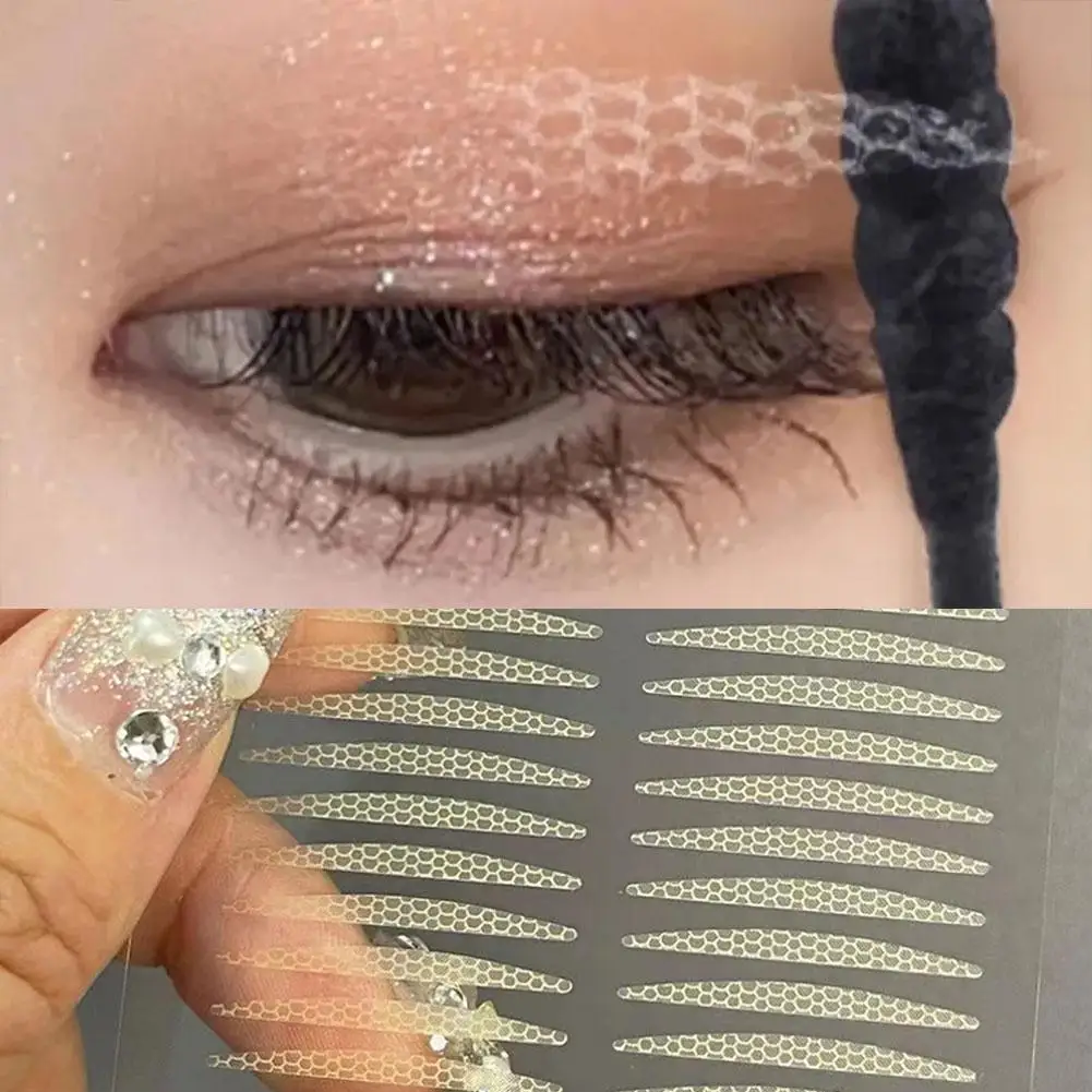 Hot Sale Invisible Double Eyelid Stickers Self-Adhesive Eyelid Strips Lace Tool Lifting Eye Eye Waterproof Sticker Makeup T M3L4