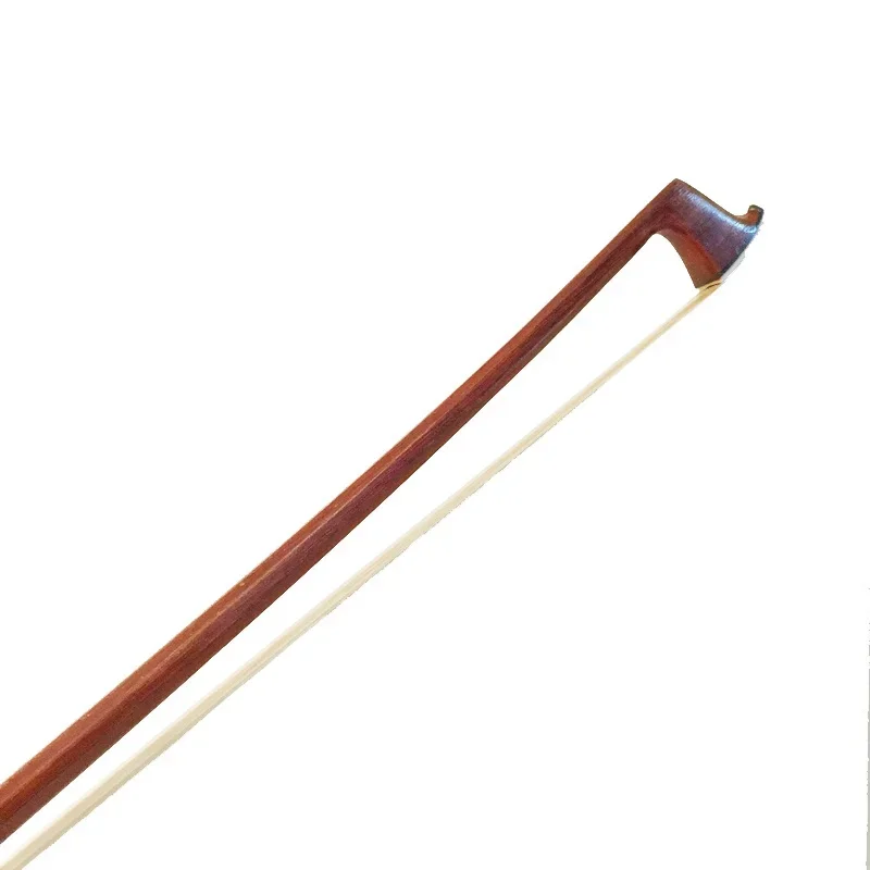 High Quality Violin Bow 4/4 Size Advanced Brazil Wood Bow White Horse Hair Fiddle Violin Accessories