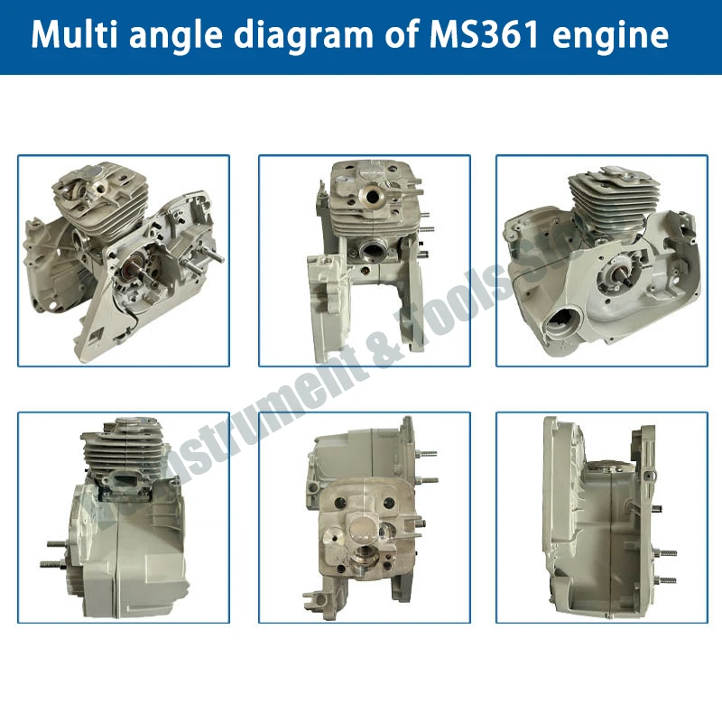New For Engine Replacement For MS361C 1135 200 0527 MS341 And MS361 Lawn Mower Parts Metal Construction Easy Install 2100g