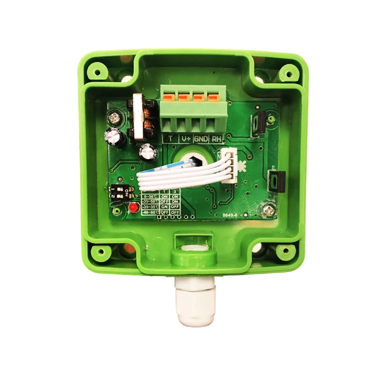 Duct Mounted Wind Speed Transmitter 4-20ma Air Velocity Sensor Modbus