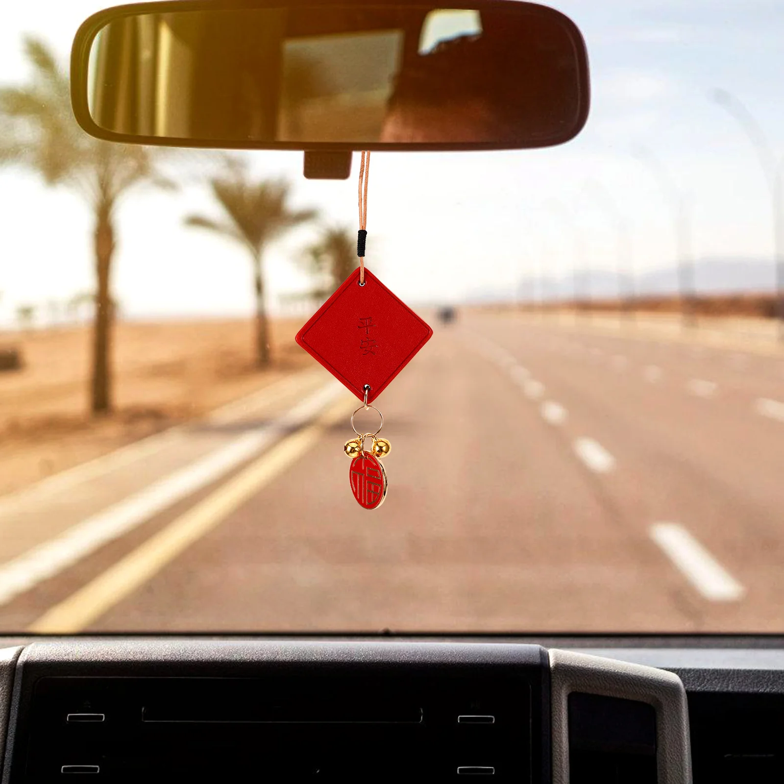 

Car Hanging Pendant Durable Rearview Mirror Accessory Stylish Interior Decoration Car Hanging Ornament