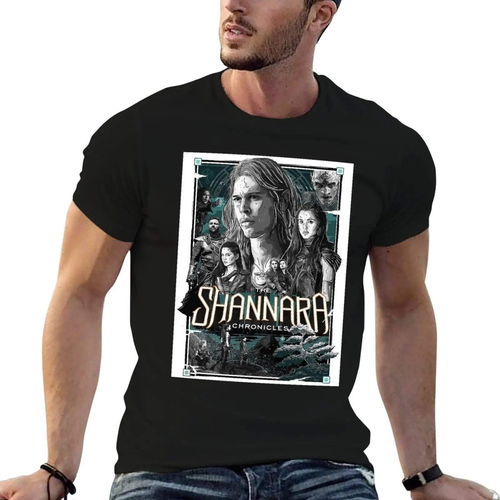 The chronicles For Fans T-Shirt for a boy anime fitted t shirts for men