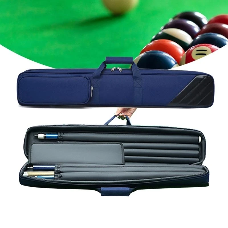 

Billiard Cue Storage Bag Easy to Carry Pool Cue Holder Billiard Cue Carriers Protects Your Cues from Damage and Wear 24BD