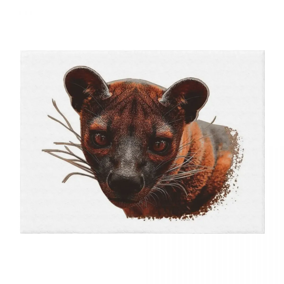 

Ferret Cat, Carnivore, Beautiful Animal Lover Clothing, Popular Animal Gifts Throw Blanket Warm Moving Blankets