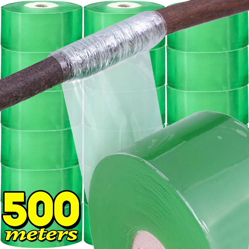 100/500 м полиэтиленовая лента для прививки, пленка, растягивающаяся самоклеящаяся лента для садового дерева, рулонная лента, растения, саженцы, лоза, аксессуары для прививки томатов 100/500 м полиэтиленовая лента для прививки, пленка, растягивающаяся самоклеящаяся лента для садового дерева, рулонная лента, растения, саженцы, лоза, аксессуары для прививки томатов