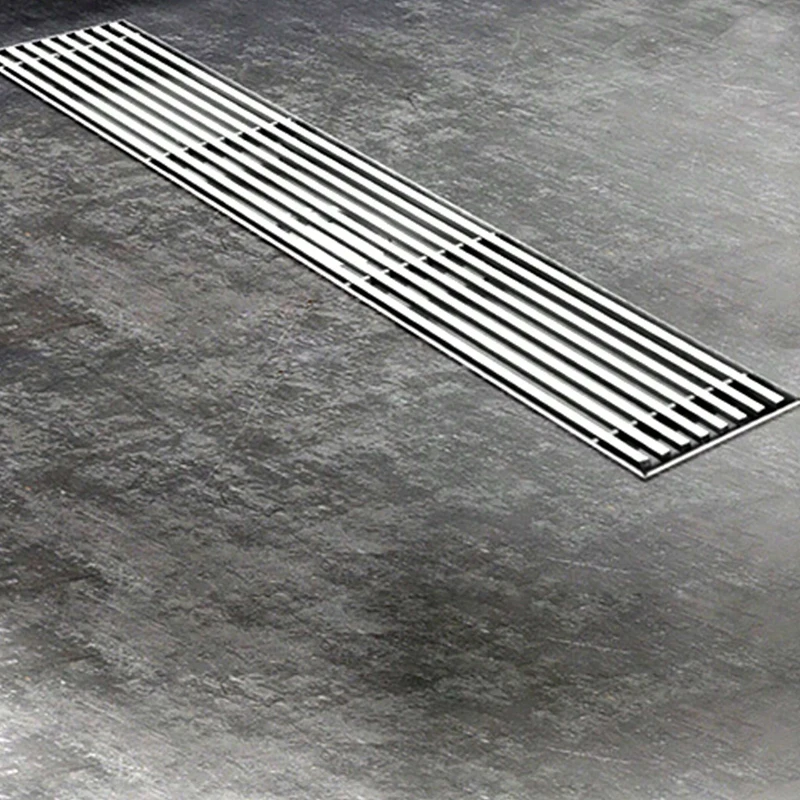 Widened water guide strip floor drain, bathroom shower room toilet floor drain