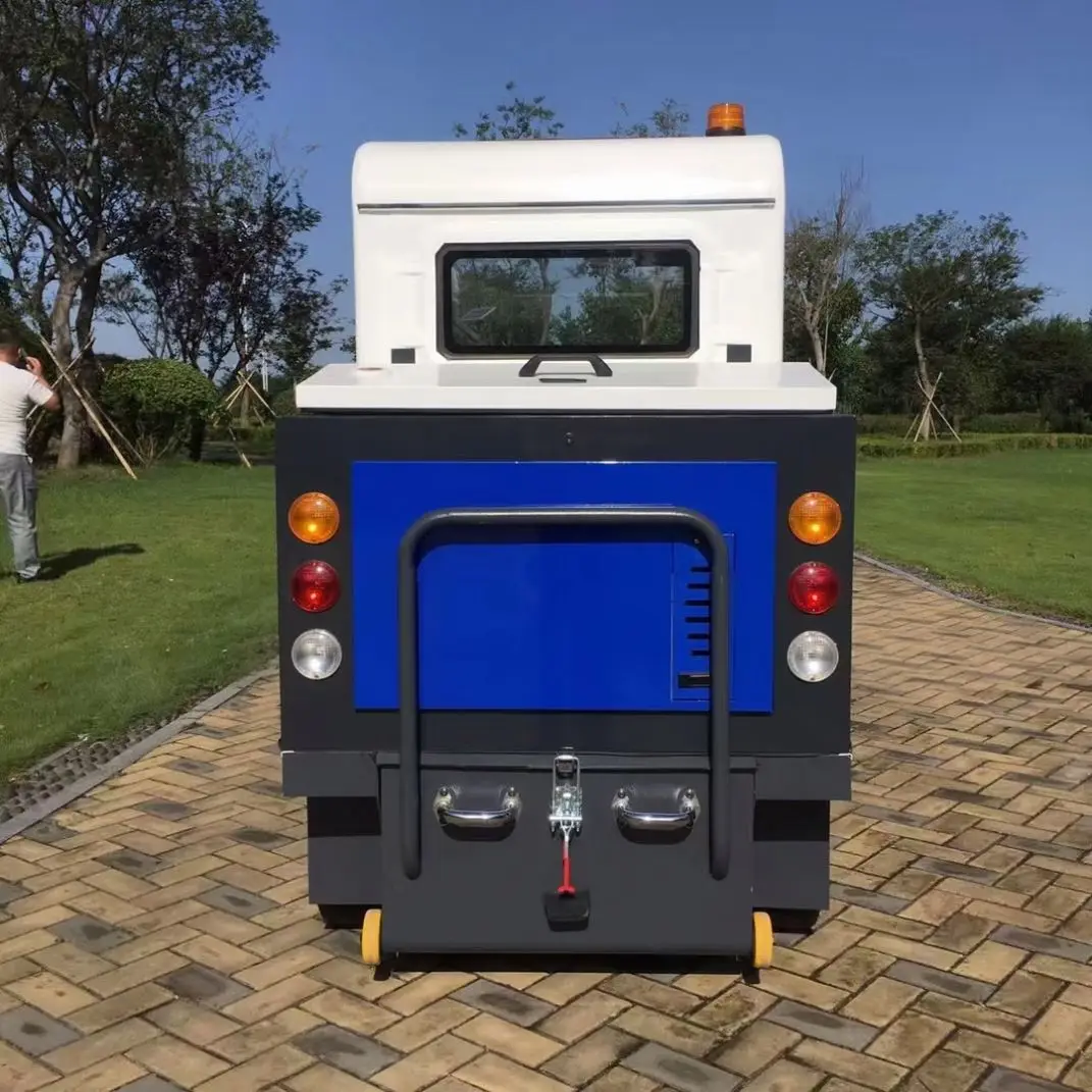 Road Floor Cleaning Machine, Dry and Water Cleaning Equipment, Fully Enclosed Road Cleaning Machine, Wholesale Price for Sale