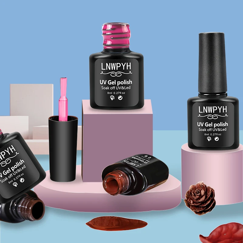 Gel-Nagellack-Set, 18-Farben-Gellack-Set mit LED-Nagellampe, Soak OFF Gel-Nagelset, Basis- und Top-Coat-Gellack-Nagelwerkzeug-Set