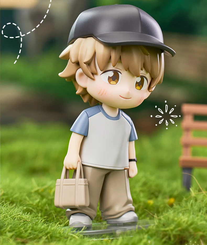 Original Pop Mart Skip and Loafer Shining You Blind Box Iwakura Mitsumi Shima Sousuke Sammelfigur Anime-Spielzeug Ornament Geschenk – Detail 12