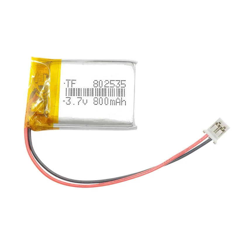 3.7V lithium battery 802535 universal 802637 polymer battery small tire pressure monitoring driving recorder speaker