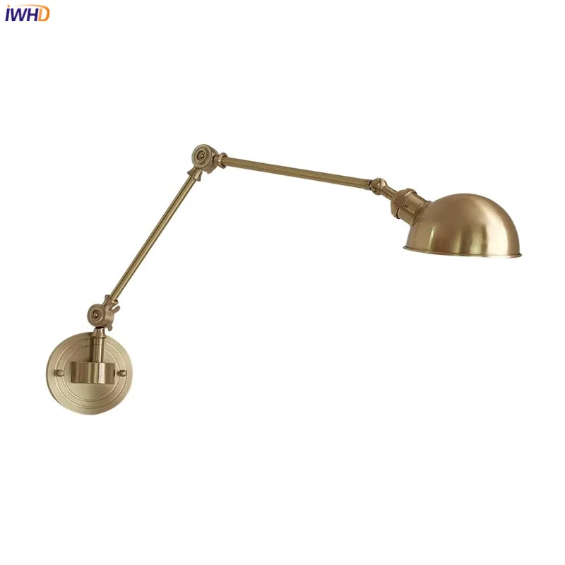 iwhd puxar corrente de cobre led luminarias parede esquerda e direita girar para cima para baixo quarto sala estar wandlamp applique murale 01