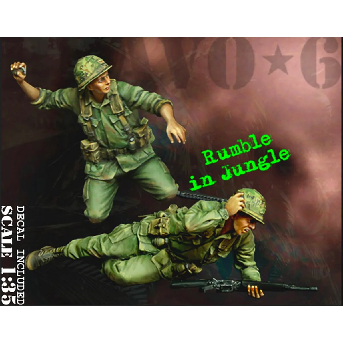 

Комплект неокрашенной модели из смолы 1/35, военная тема, пехота армии США в разобранном виде и неокрашенная GK, 1436R