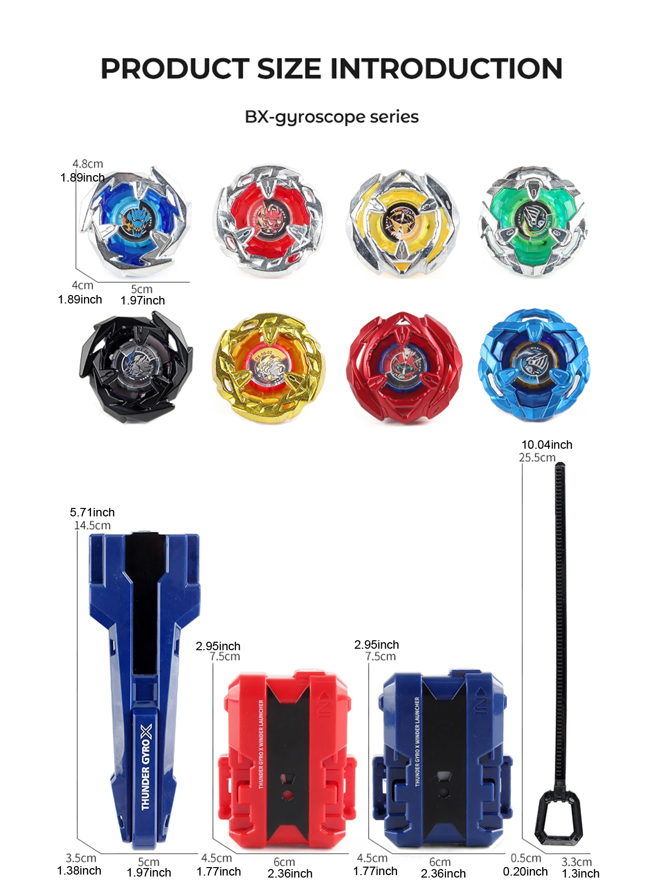 Juego De 2 Peonzas De Metal 4D Con Lanzador – Beyblade Fusión Para Batallas, Regalo Para Niños Y Adolescentes