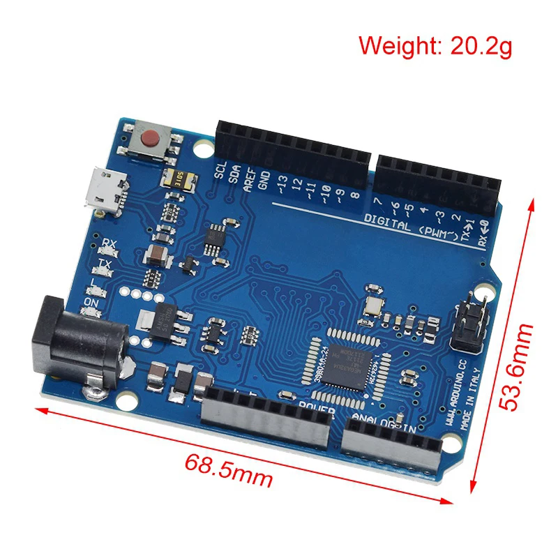 Leonardo R3 Microcontroller Atmega32u4 Development Board With USB Cable Compatible For rduino DIY Starter Kit