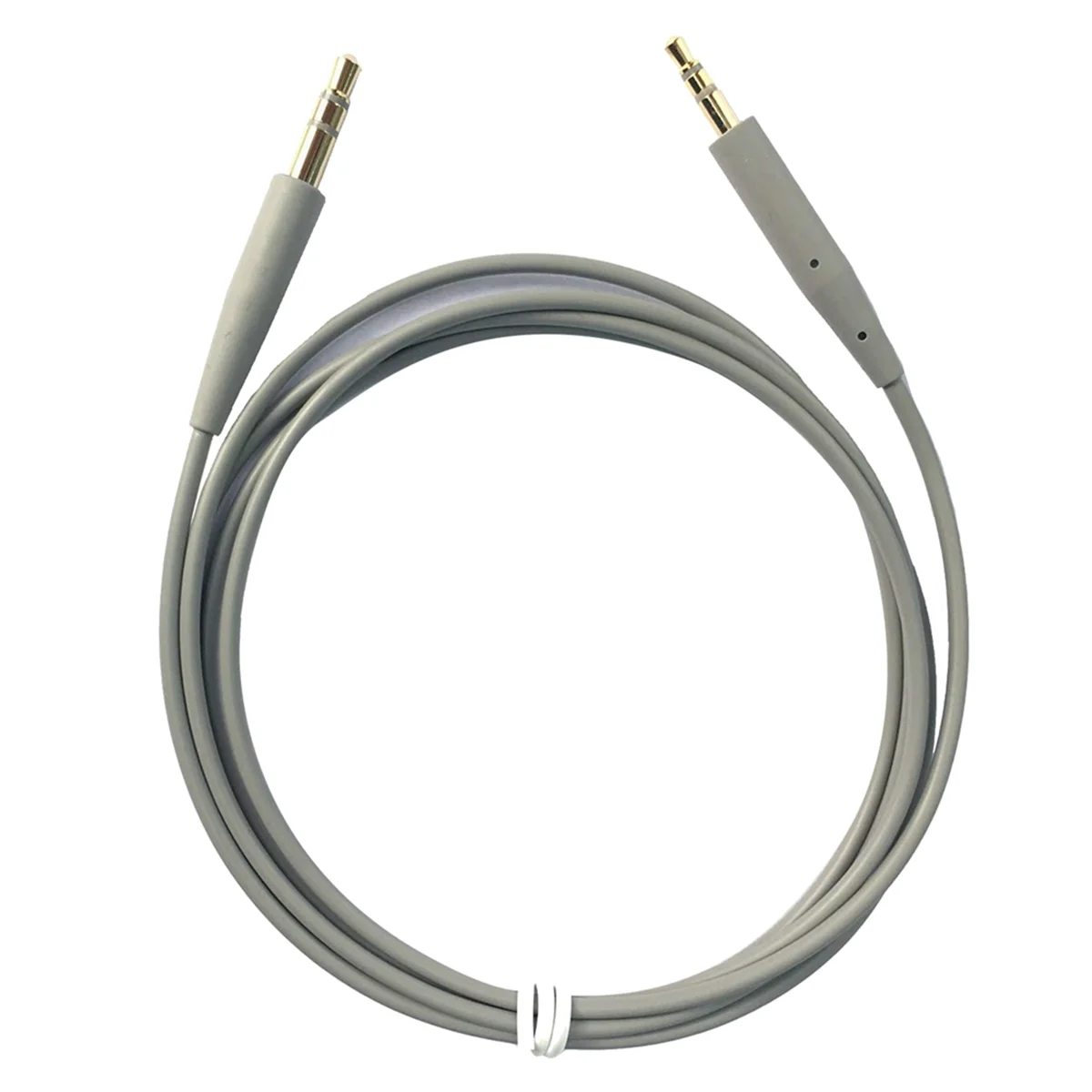 

For QC35 Headphone Cable QC25 QC35 II QC45 Soundtrue Audio Cable 3.5 to 2.5 Portable Pair Recording Cable,Gray