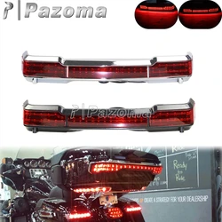 LED Brake Taillight Motorbike King Tour Trunk Pak Bag Rear Stop Lamp For Harley Electra Glide Anniversary Ultra Classic Limited