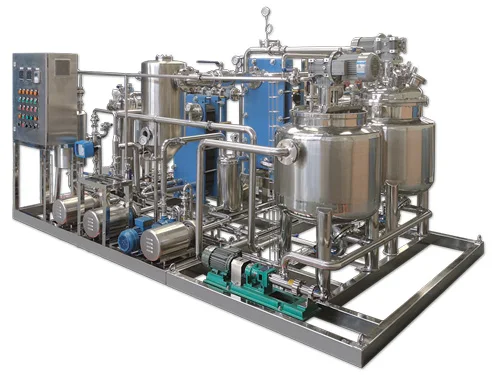 PL-DEXU Industrial heat exchange unit Evaporator unit Pasteurization system Waste heat recovery unit