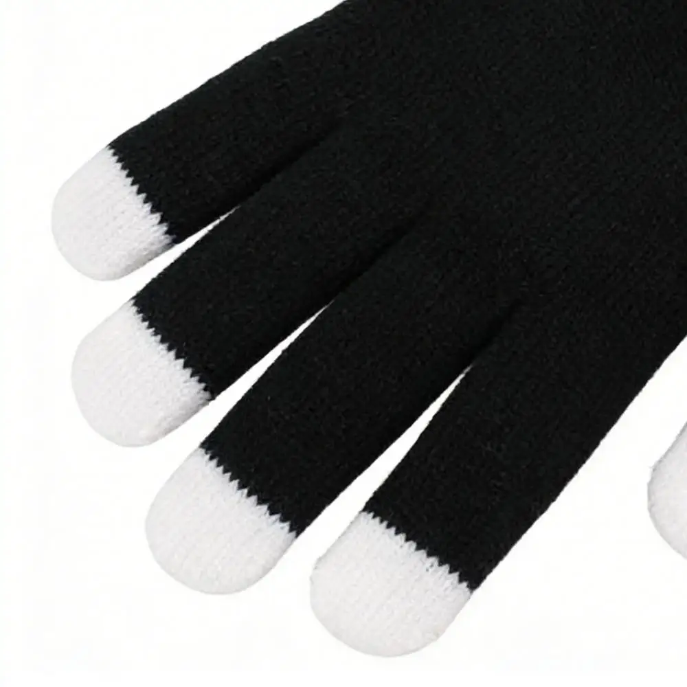 Modische Party-LED-Rave-Blitzhandschuhe mit 7 Modi, leuchtende Fingerspitzen, Beleuchtung, Schwarz, Neu, für Feiertage – Detail 9