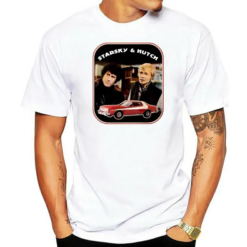 Starsky  Hutch Mens Black T shirt size S to 2XL