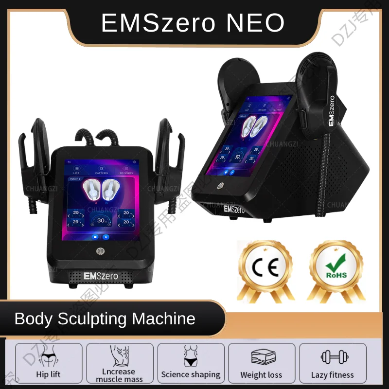 

EMSslim neo EMS Weight Loss and Muscle Gain 6500W EMSzero HIEMT Electromagnetic Stimulation for Weight Loss