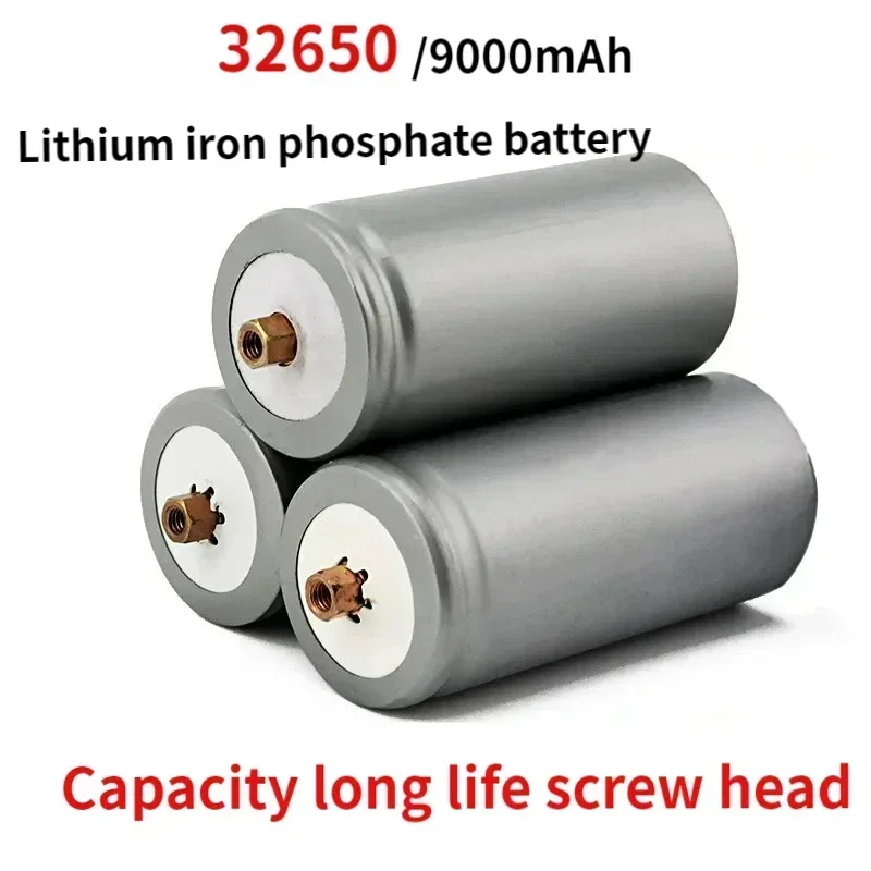 

2025 New Ultra Low Price Brand32650 9000mAh3.2V Lifepo4 Rechargeable Battery Professional Lithium Iron Phosphate Power Battery